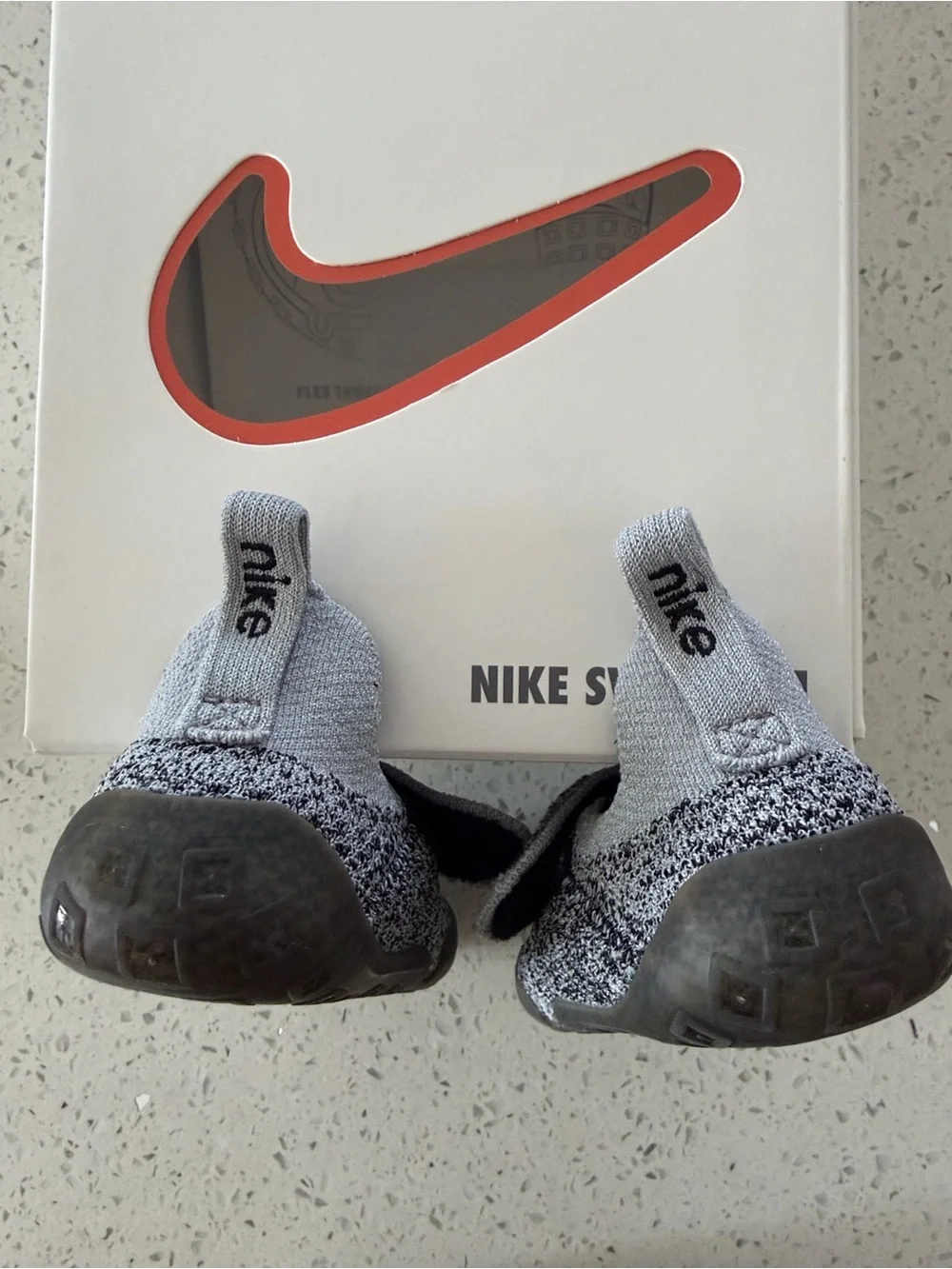 Nike swoosh black
